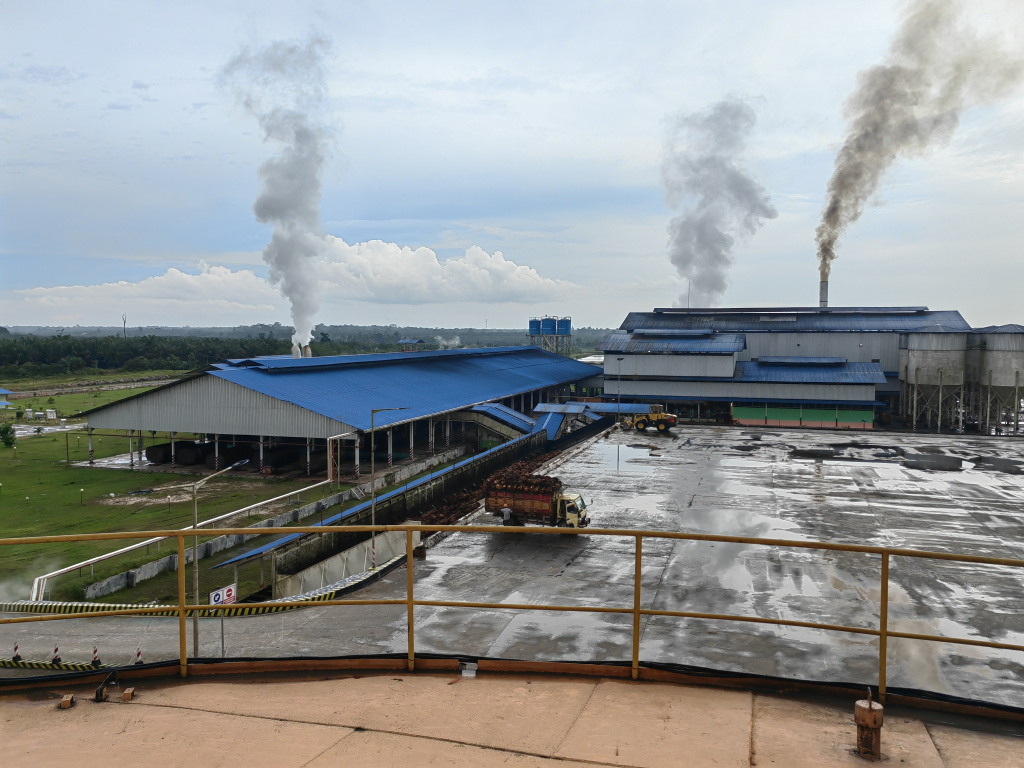 One of the mills in Indonesia and Malaysia